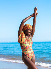 ASANTE - KUMASI PRINT (HEAD-WRAP/SARONG ONLY)